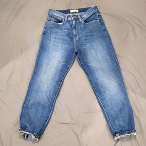 Madewell size 28 "The Momjean" jeans